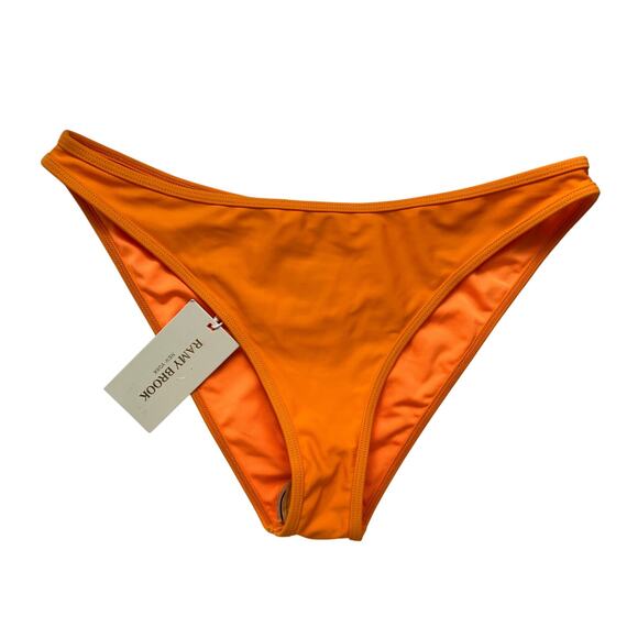 RAMY BROOK SIZE MEDIUM ISLA BIKINI SWIM BOTTOMS APRICOT ORANGE NEW - Picture 3 of 10